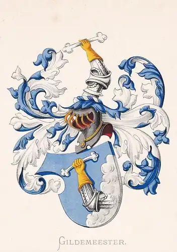 Gildemeester - Wappen coat of arms heraldry Heraldik blason Wapen