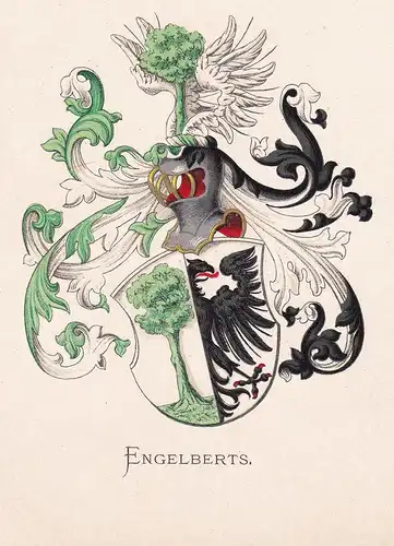 Engelberts - Wappen coat of arms heraldry Heraldik blason Wapen