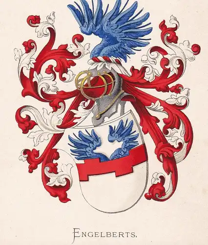 Engelberts - Wappen coat of arms heraldry Heraldik blason Wapen