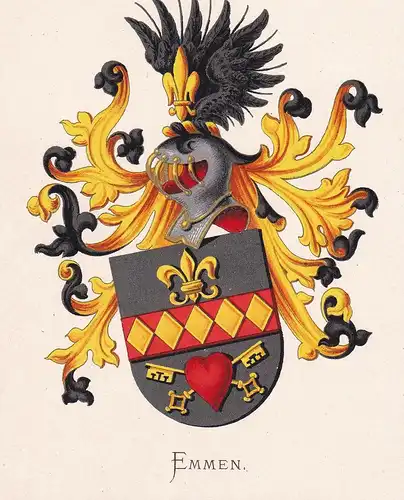 Emmen - Wappen coat of arms heraldry Heraldik blason Wapen