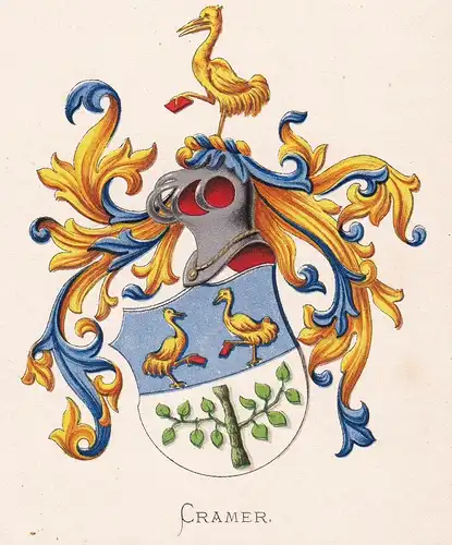Cramer - Wappen coat of arms heraldry Heraldik blason Wapen