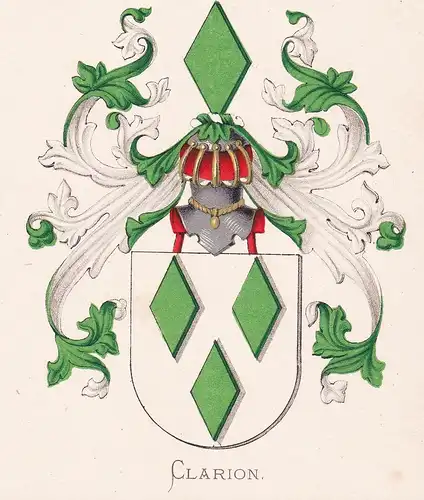 Clarion - Wappen coat of arms heraldry Heraldik blason Wapen