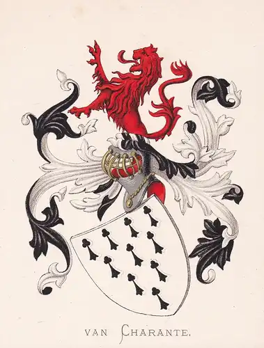 Van Charante - Wappen coat of arms heraldry Heraldik blason Wapen
