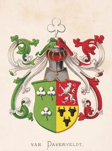 Van Daverveldt - Wappen coat of arms heraldry Heraldik blason Wapen