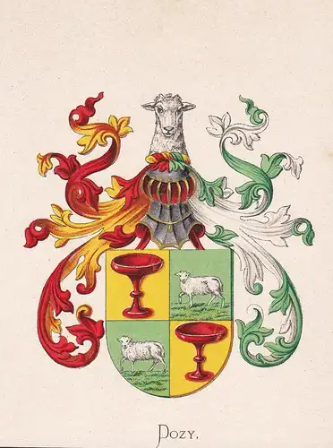 Dozy - Wappen coat of arms heraldry Heraldik blason Wapen