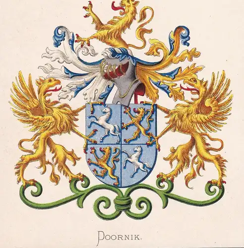 Doornik - Wappen coat of arms heraldry Heraldik blason Wapen