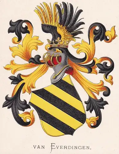 Van Everdingen - Wappen coat of arms heraldry Heraldik blason Wapen