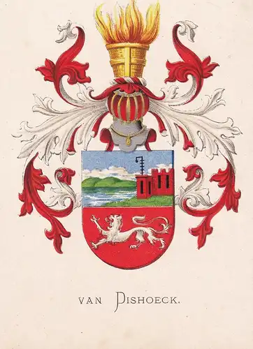 Van Dishoeck - Wappen coat of arms heraldry Heraldik blason Wapen