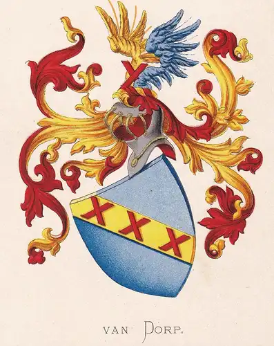 Van Dorp - Wappen coat of arms heraldry Heraldik blason Wapen