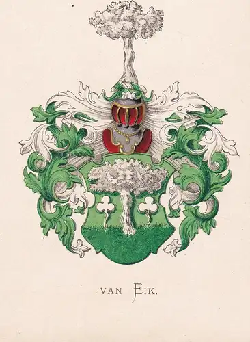 Van Eik - Wappen coat of arms heraldry Heraldik blason Wapen