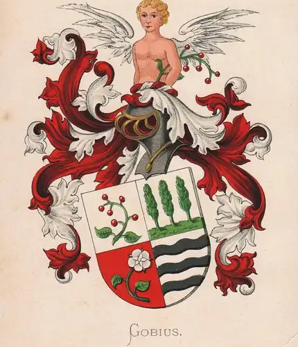 Gobius - Wappen coat of arms heraldry Heraldik blason Wapen