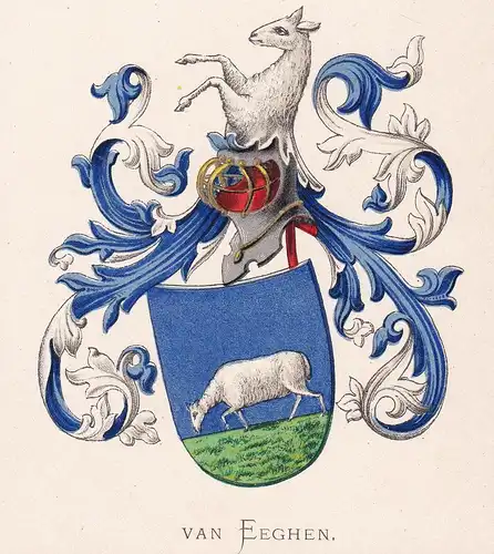 Van Eeghen - Wappen coat of arms heraldry Heraldik blason Wapen