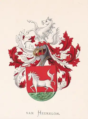 Van Heukelom - Wappen coat of arms heraldry Heraldik blason Wapen