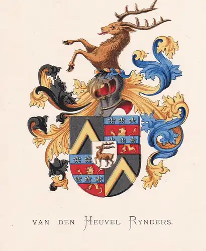 Van den Heuvel Rynders - Wappen coat of arms heraldry Heraldik blason Wapen