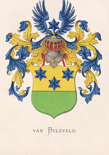 Van Byleveld - Wappen coat of arms heraldry Heraldik blason Wapen
