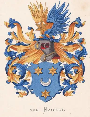 Van Hasselt - Wappen coat of arms heraldry Heraldik blason Wapen