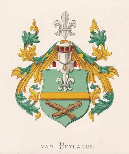 Van Beylanus - Wappen coat of arms heraldry Heraldik blason Wapen