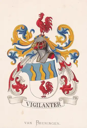 Van Beuningen - Wappen coat of arms heraldry Heraldik blason Wapen
