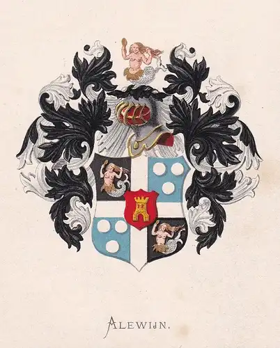 Alewijn - Wappen coat of arms heraldry Heraldik blason Wapen