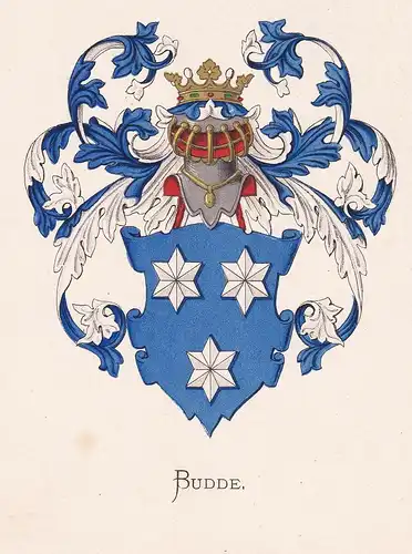 Budde - Wappen coat of arms heraldry Heraldik blason Wapen