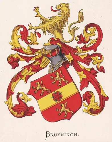 Bruyningh - Wappen coat of arms heraldry Heraldik blason Wapen