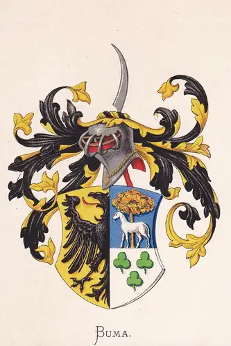 Buma - Wappen coat of arms heraldry Heraldik blason Wapen