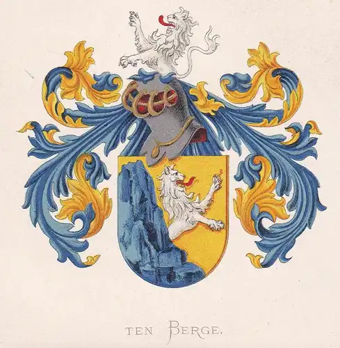 Ten Berge - Wappen coat of arms heraldry Heraldik blason Wapen