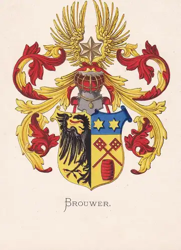 Brouwer - Wappen coat of arms heraldry Heraldik blason Wapen