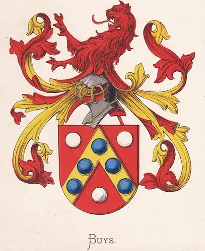 Buys - Wappen coat of arms heraldry Heraldik blason Wapen