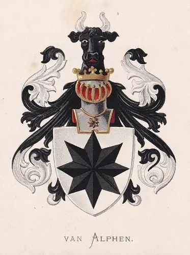 Van Alphen - Wappen coat of arms heraldry Heraldik blason Wapen