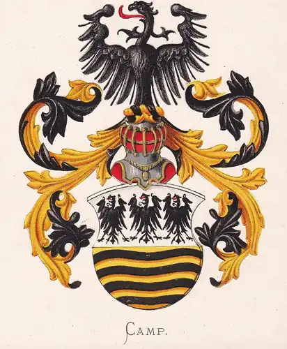Camp - Wappen coat of arms heraldry Heraldik blason Wapen