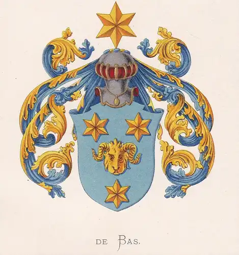 De Bas - Wappen coat of arms heraldry Heraldik blason Wapen
