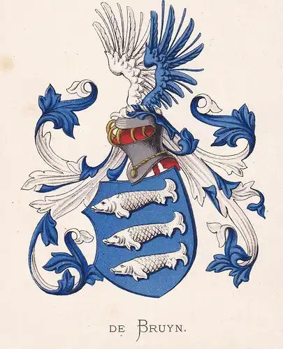 De Bruyn - Wappen coat of arms heraldry Heraldik blason Wapen