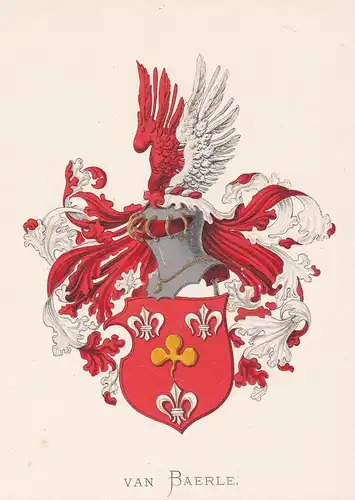 Van Baerle - Wappen coat of arms heraldry Heraldik blason Wapen