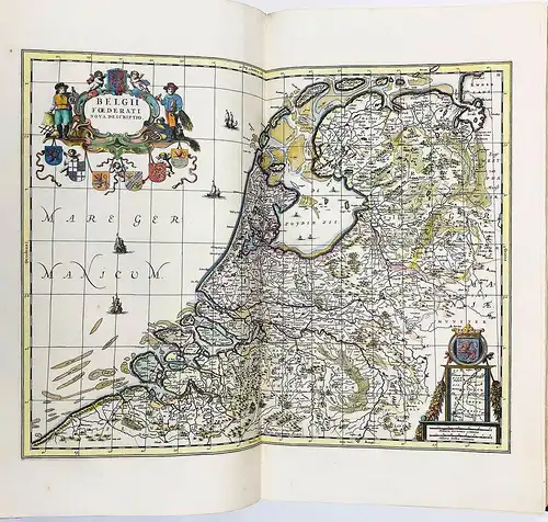 The English atlas volume IV. Containing the description of the Seventeen Provinces of the Low-Countries, or Ne