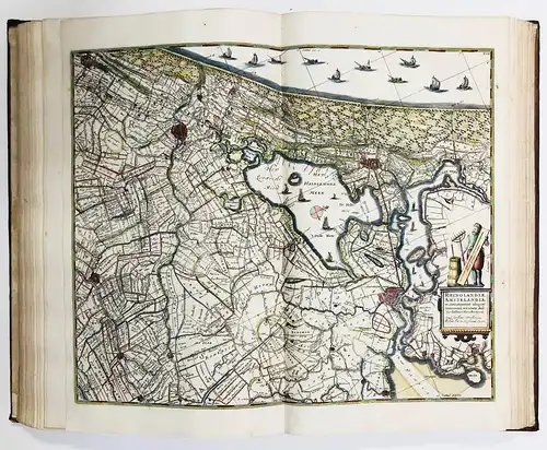 The English atlas volume IV. Containing the description of the Seventeen Provinces of the Low-Countries, or Ne