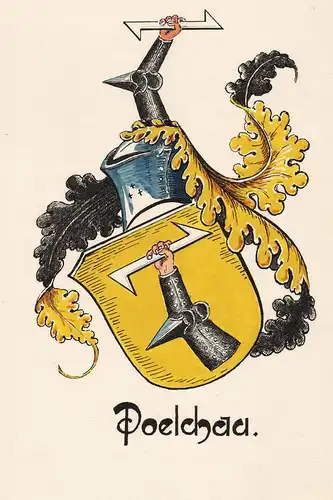 Poelchau - Wappen coat of arms heraldry Heraldik Hamburg