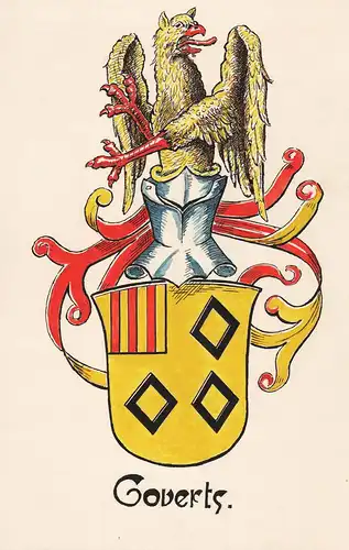 Goverts - Wappen coat of arms heraldry Heraldik Hamburg