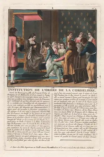 Institution de l'Ordre de la Cordeliere - Ordre de la Cordelière Anne de Bretagne Order of the Ladies of the C