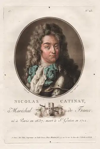 Nicolas Catinat - Nicolas de Catinat de la Fauconniere (16347-1712) Saint-Gratien militaire marechal commander