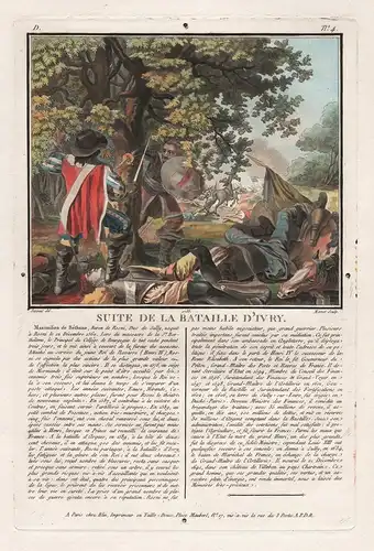 Suite de la Bataille d'Ivry - Bataille d'Ivry 1590 battle Schlacht Maximilien de Béthune