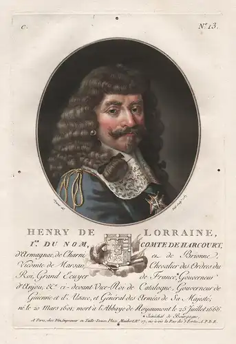 Henry de Lorraine, 1.er du Nom, Comte de Harcourt - Henri de Lorraine, comte de Harcourt (1601-1666) Armagnac