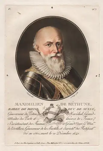 Maximilien de Bethune, Baron de Rosni, Duc de Sully - Maximilien de Bethune, duc de Sully (1559-1641) Herzog M