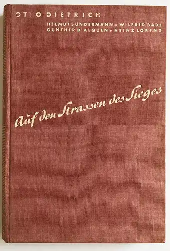 Auf den Straßen des Sieges : Erlebnisse mit d. Führer in Polen