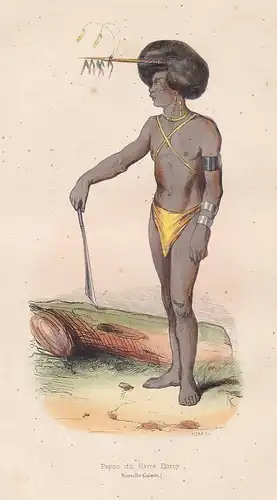 Papou du Havre Dorey - Dorey Island Indigenous New Guinea native Indian Indianer costume Trachten costumes