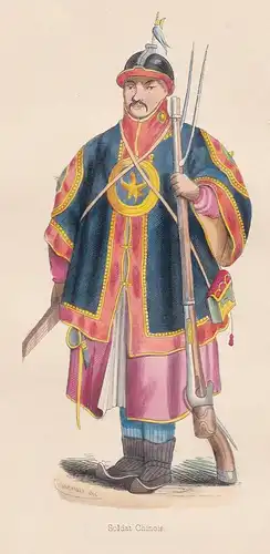Soldat chinois - Chinese soldier Soldat China Asia Asien Asie costume Trachten costumes