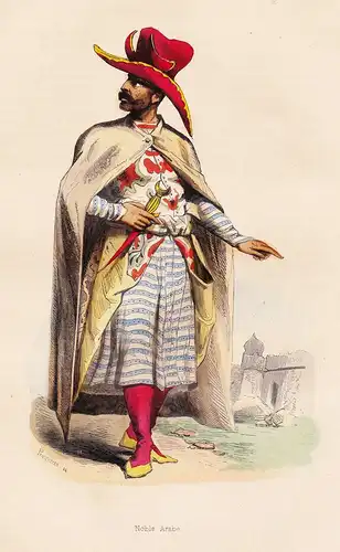 Noble Arabe - Arabia Arabian man Arabien costumes Trachten