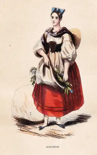 Alsacienne - Elsass Alsace costume Trachten costumes