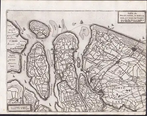 Table de Delfalnde, Schielande, et Isles de Voorn - Delfland Schiedam Rotterdam Delft Den Haag Brielle Holland