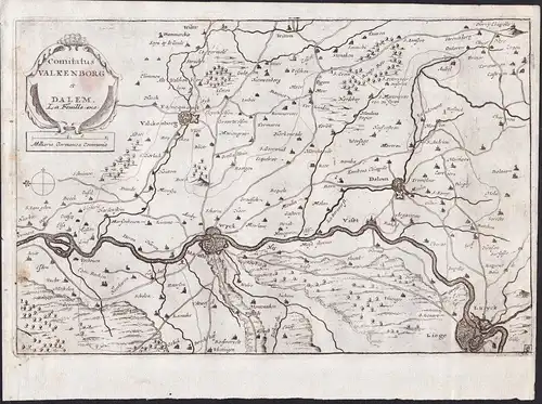 Comitatus Valkenborg et Dalem - Valkenborg Maastricht Liege Dalhem Holland Nederland Netherlands Niederlande B